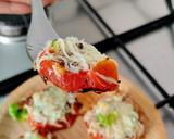 Foto del paso 6 de la receta: Tomate relleno de escándalo
