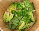 A picture of step 1 of Gado Gado salad 🥗.