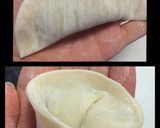 A picture of step 8 of Easy and Beautiful Way to Fold Gyoza.