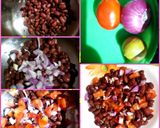राजमा की स्वादिष्ट चाट (rajma ki swadisht chaat recipe in Hindi) रेसिपी चरण 1 फोटो