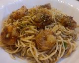Foto langkah ke 7 dari resep Garlic Butter Spaghetti dengan Saus Tiram.