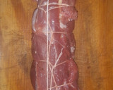 Foto del paso 4 de la receta: Carne a la cacerola rellena de Tocino y queso