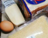 Hình bước làm 1 của món Bánh mì sandwich nhân phô mai chiên xù