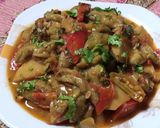 A picture of step 6 of Turai ka Salan (Ridge gourd Curry).