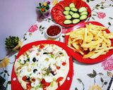 صورة لخطوة 1 من وصفة بيتزا 🍕 بدون عجين