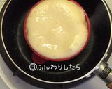 A picture of step 3 of Thick Pancakes Using a 100-Yen Store Mold.