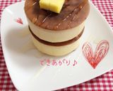 A picture of step 5 of Thick Pancakes Using a 100-Yen Store Mold.