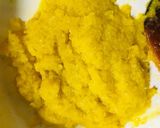 A picture of step 3 of Pumpkin Halwa.