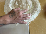 Challah con almendras