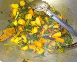 কুচো চিংড়ি পালং চচ্চড়ি (kucho chorchori palong chorchori recipe in Bengali) রেসিপি ধাপ - 6 ছবি