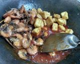 Foto langkah ke 6 dari resep Udang saos padang suka-suka.
