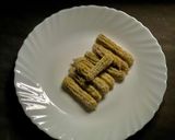 A picture of step 7 of Matcha Churros.