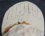 A picture of step 5 of Baked Vegetable Cornish.