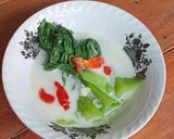 Foto langkah ke 5 dari resep Sawi Pakcoy Kuah Santan.
