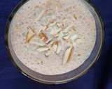 A picture of step 3 of Chikoo milkshake.