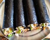 Foto langkah ke 9 dari resep Sushi roll ala rumahan (Norimaki Sushi).