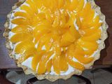 Tarta de durazno