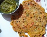 सूजी मिक्स वेजिटेबल चीला (suji mix vegetable cheela recipe in Hindi) रेसिपी चरण 5 फोटो