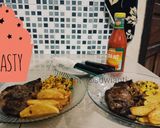 Foto langkah ke 9 dari resep Sirloin Steak Juicy.