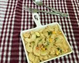 A picture of step 6 of Peri Peri Masala Macaroni.