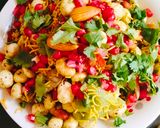 A picture of step 6 of Makhana foxnuts Bhel.