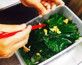 A picture of step 7 of Edible Herb 'Shiso' - Shiso Soy Sauce Marinade.