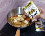 Foto langkah ke 6 dari resep Tahu Telur Bumbu Petis.