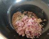 A picture of step 2 of Rajma curry.