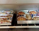 Foto langkah ke 7 dari resep Smoke beef and sosis bread.