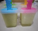 Foto langkah ke 3 dari resep Es lolly jus melon.
