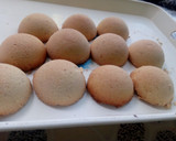 A picture of step 7 of Gireba(traditional cookies).
