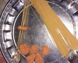 A picture of step 1 of Monster Spaghetti.