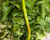 A picture of step 1 of Broccoli 🥦 & Spinach Saag.