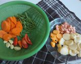 Foto langkah ke 1 dari resep sapo tahu buntel (buncis wortel) 😂.