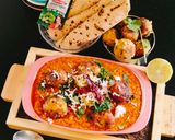 A picture of step 7 of Palak paneer kofta curry Spinach paneer kofta curry.