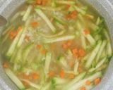 Hình bước làm 1 của món Cháo bầu