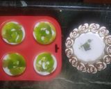A picture of step 16 of Chocolate floating icecream in 3 flavours.