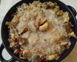 A picture of step 6 of Meethi Sewiya.