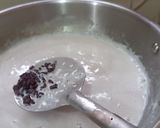 A picture of step 3 of Chettinad black rice dessert.