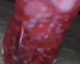 A picture of step 2 of Rooh Afzah Mojito.
