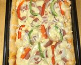 Hình bước làm 6 của món Pizza nướng lò hoặc chảo