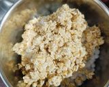 A picture of step 2 of Oats Sabudana Chilla.