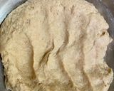 A picture of step 4 of Moong dal parantha.