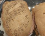 A picture of step 4 of Chicken Pie Sub.