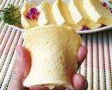 Hình bước làm 9 của món Bánh bông lan hấp