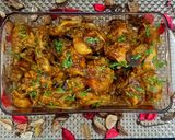A picture of step 6 of Red spicy chicken lazeez.