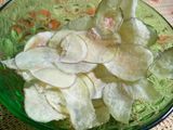 Chip de patatas sin grasas