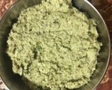A picture of step 3 of Kairi coconut chutney stuffed Sabudana bomb.