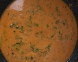 A picture of step 4 of Makhana Kaju Curry.