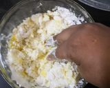 A picture of step 3 of Rose Pumpkin Steamed Buns.